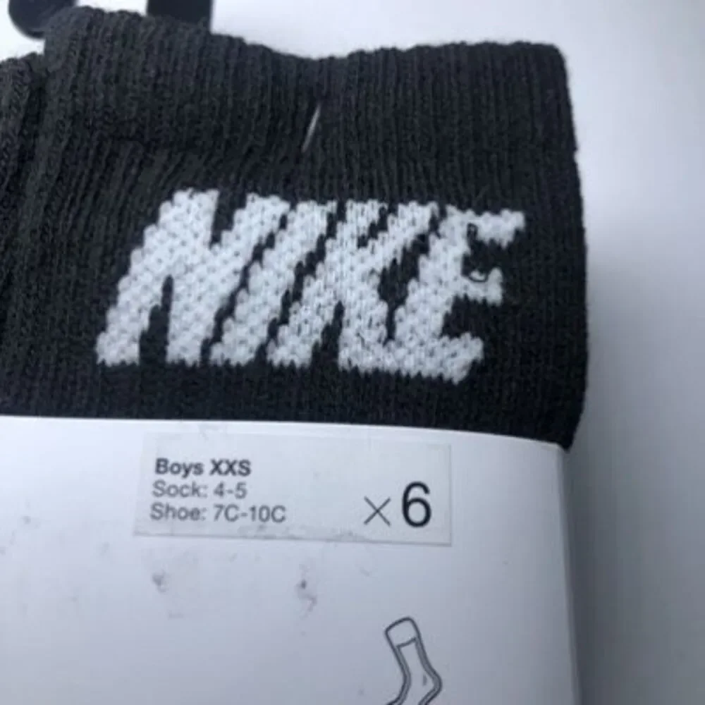 Nike kids socks 6-pack size 7C-10C